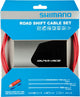 SHIMANO Schaltzug-Set Road polymerbeschichtet Schaltzug - Rot