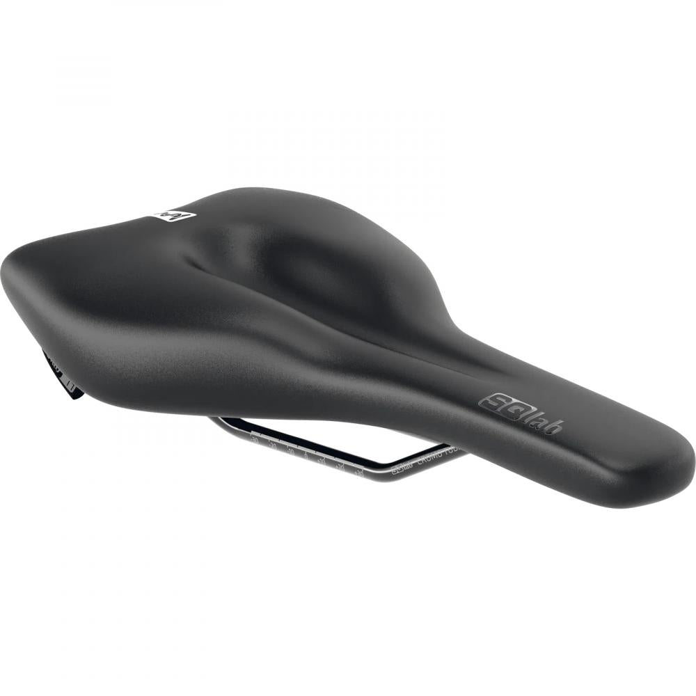 SQlab Sattel 610 M-D active 16 cm - ergonomischer Fahrradsattel mit active-Technologie und Stufensattel-Konzept