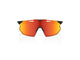 100% Hypercraft SQ - HiPER Mirror unis Soft Tact Black - ultraleichte Performance-Sportbrille