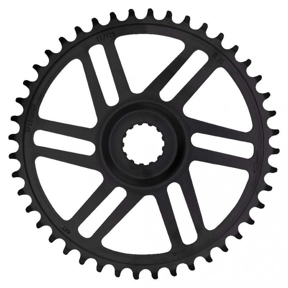 Schwarzes KMC Direct Mount Kettenblatt 44 Zähne für Bosch Gen 3, Super Narrow 11/128 Zoll