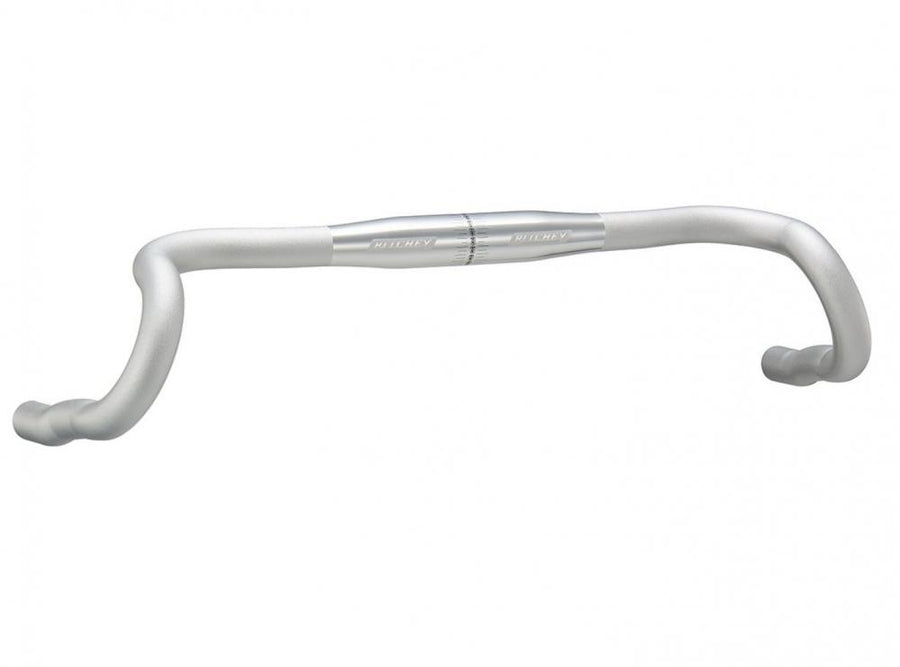 Ritchey Classic VentureMax Drop Lenker 31,8 mm, 42 cm Breite, 102 mm Drop, 76 mm Reach, 6° Backsweep, 24° Flare, hochglanzpoliert silber