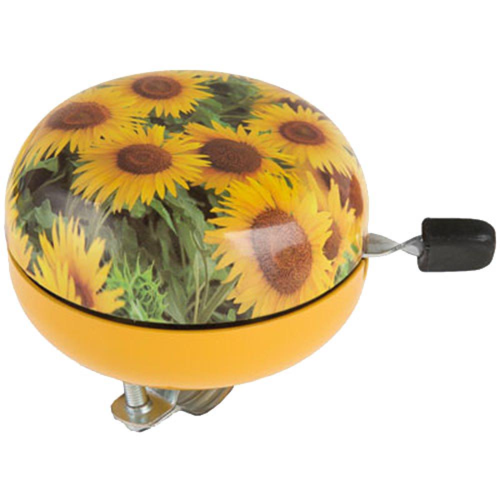 M-WAVE Sunflower Maxi Ding-Dong Fahrradklingel Ø 80 mm