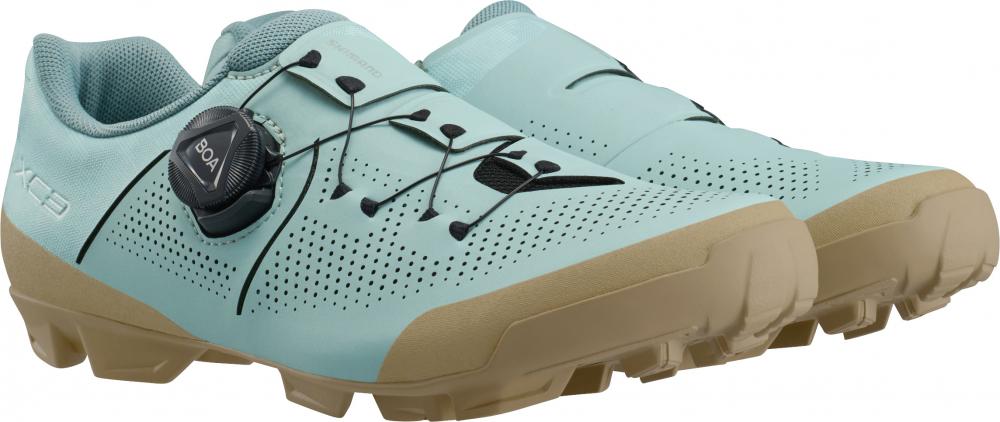SHIMANO Fahrradschuhe XC302W Damen MTB SPD Größe 36 Fahrradschuhe - Blau
