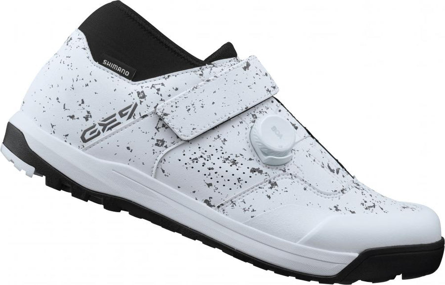 SHIMANO Fahrradschuhe GE900H MTB SPD Herren/Damen Typ - Größe 45, Weiß