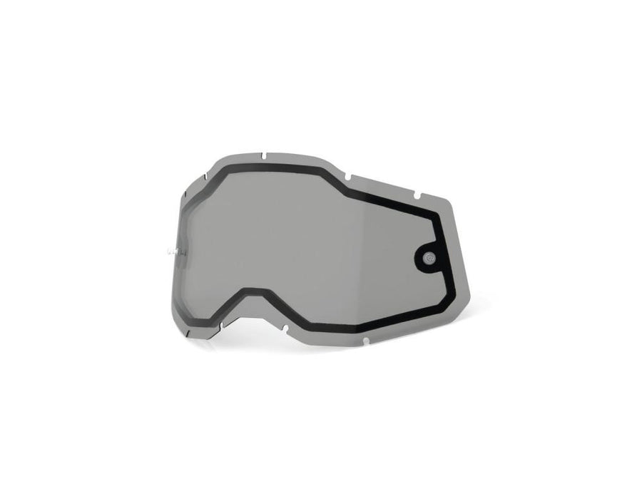 100% Gen 2 Replacement lens dual pane unis smoke - klare Sicht für MX- und MTB-Brillen