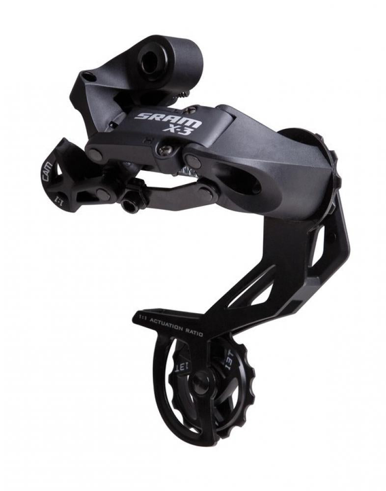 SRAM Schaltwerk X.3 langer Käfig, schwarz - 8-fach, schwarz