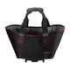 racktime Agnetha 2.0 Einkaufstasche - 15 Liter carbon black mit Snapit 2.0 Adapter wasserabweisend Innentasche mit Reißverschluss max. Zuladung 6 kg - Gepäckträgertasche
