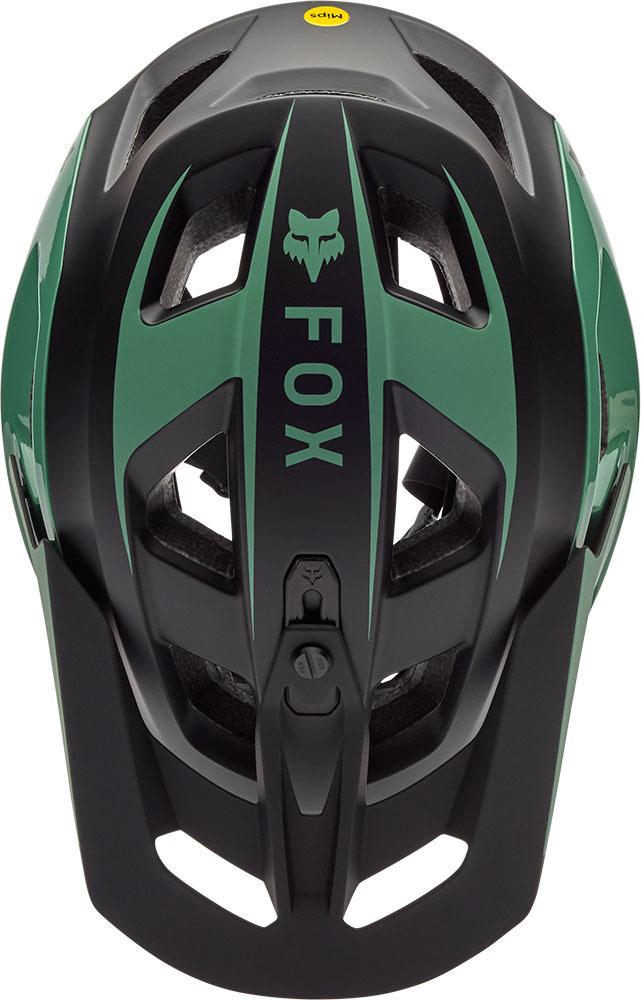 FOX Speedframe Pro Defy MTB-Helm Pine S 51-55 cm Mips Air Node
