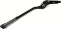 PLETSCHER Hinterbauständer Multi Flex schwarz - verstellbar 26-29 Zoll, Aluminium-Druckguss pulverbeschichtet, stabile Schiebe- und Gegenlaschenbefestigung, Kunststofffuß, max. 50 kg Belastung