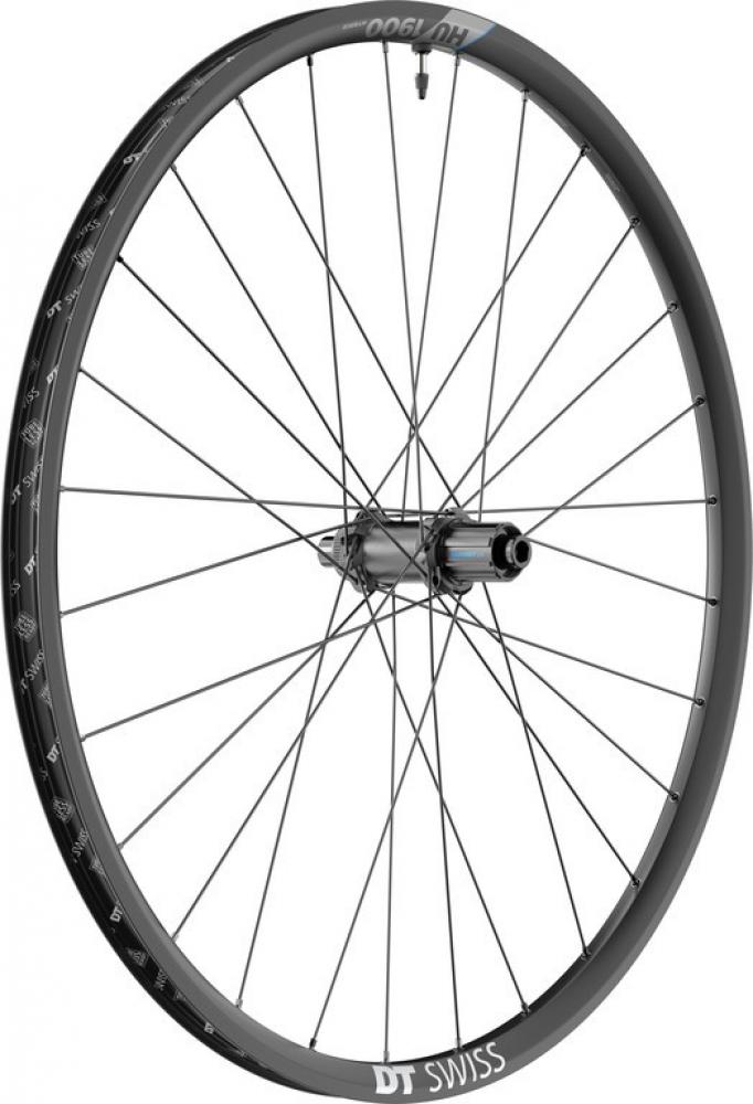 DT Swiss Laufrad HU 1900 SPLINE 29" 622 x 25 mm schwarz - Hybrid Utility für hohe Lasten