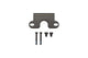 CRR SUB, VADO/COMO (GEN.2), GARMIN RADAR MOUNTING BRACKET, W/ BOLTS