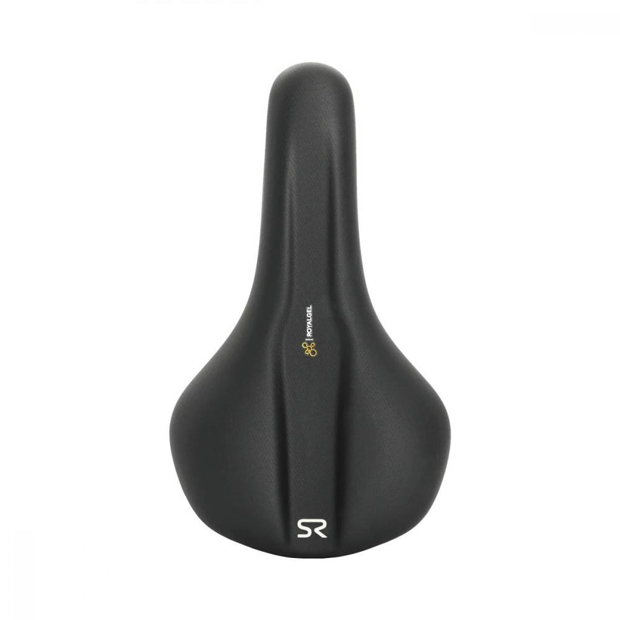 Selle Royal Explora 45° Athletic Unisex Fahrradsattel, ergonomisch für sportliche Touren, schwarz, mit Royalgel.