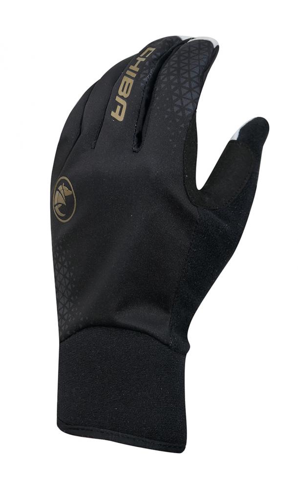 CHIBA Race Performer Light - Radhandschuhe, winddicht & atmungsaktiv, Größe 7, sz/gold