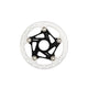 Hope RX Centrelock Floating Bremsscheibe 140 mm - schwarz, Rennrad Gravel, zweiteilig, Edelstahl, Alu-Spider