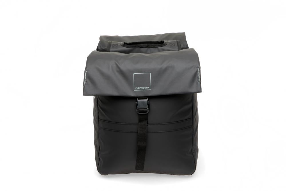 New Looxs Doppelpacktasche Leeds Double Black 2x 19L Black - clevere Gepäcklösung für Alltag und Tour