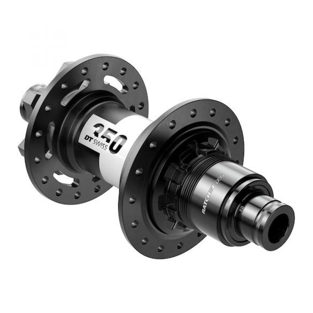 DT Swiss Nabe MTB HR 350 DEG 28 Loch schwarz - minimale Eingriffswinkel - maximale Kontrolle - Naben HR MTB Boost