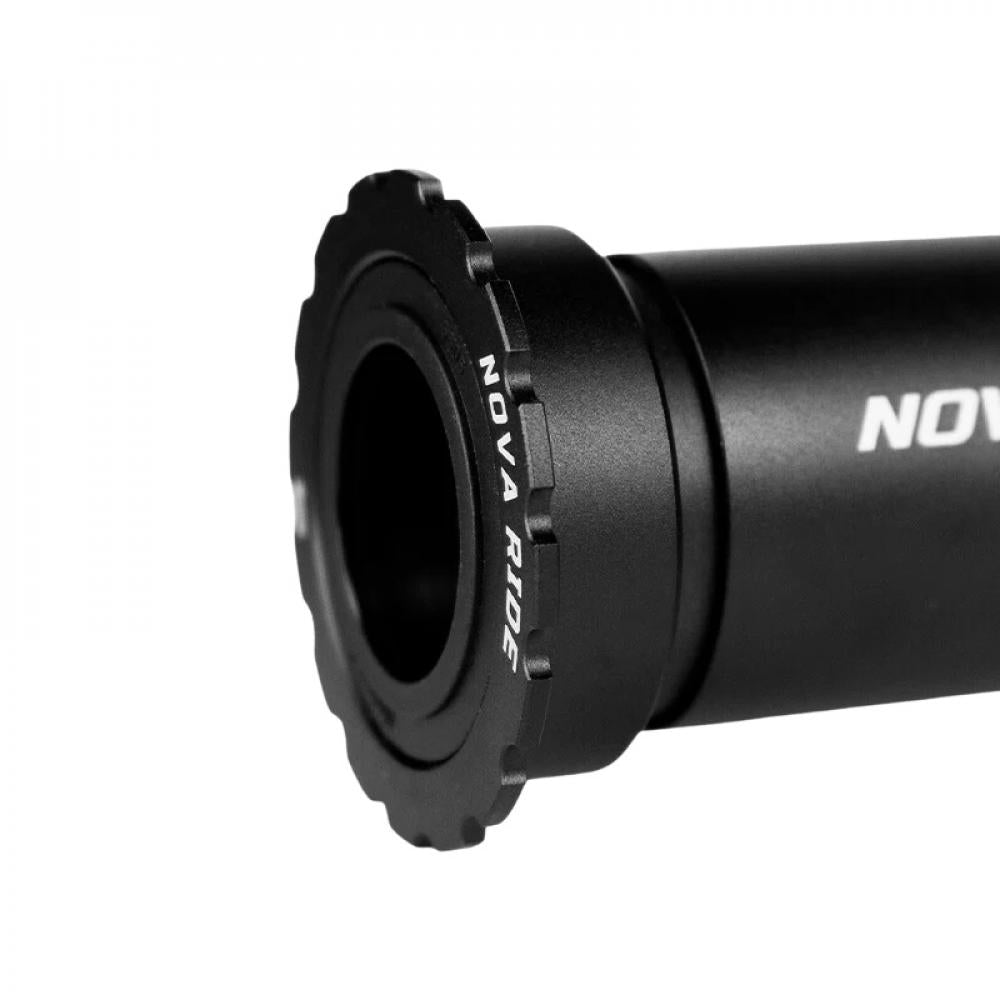 Nova Ride Innenlagerschalen BB86 V2.0 24 mm Shimano - Keramik Tretlager Schwarz