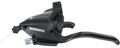 Schwarzer SHIMANO ST-EF500 3-fach Schalt-/Bremshebel links für V-Brake und mechanische Scheibenbremsen.