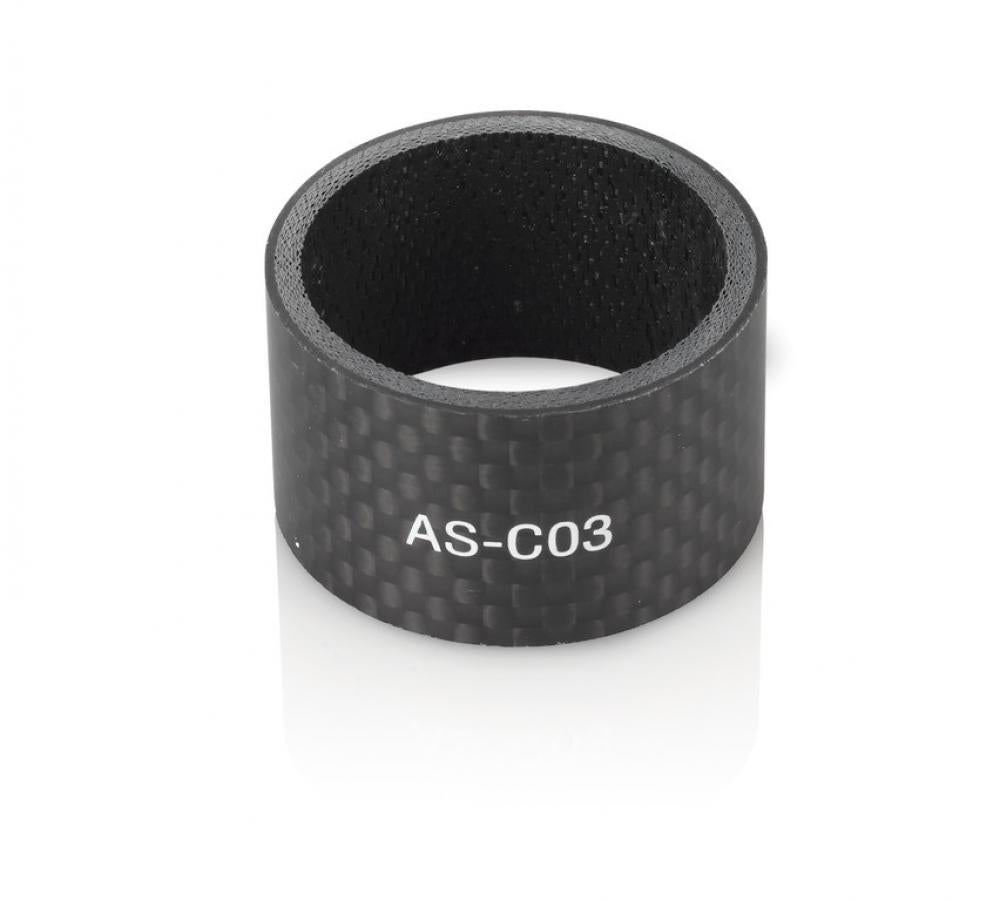 XLC A-Head Spacer Carbon schwarz 20mm 1 1/8 Zoll Fahrrad.