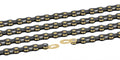XLC Kette CC-C08 1/2 x 11/128, 114 Gl. 10-f. schwarz/gold