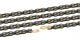 XLC Kette CC-C08 1/2 x 11/128, 114 Gl. 10-f. schwarz/gold