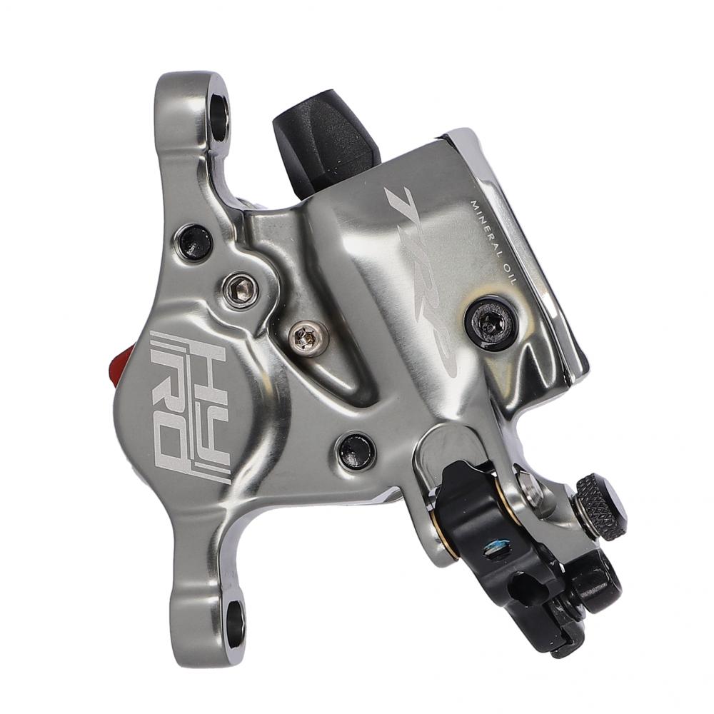 Hy-rd Semi-hydraulische Scheibenbremse, Post-mount, Grau, Kompatibel Mit Drop-bar-hebeln (shimano/sram), Aluminium, Automatische Belagsnachstellung