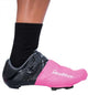 VeloToze Überschuh Toe onesize pink - wasserdichter Zehenschutz für Rennradfahrer