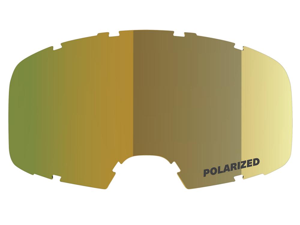 IXS Sports Division iXS Polarized Lens (Anti-Fog) unis Mirror Gold - klare, reflexionsfreie Sicht