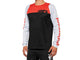 100% R-Core Long Sleeve Jersey S Black/Racer Red - leichtes DH-Trikot mit Schutz