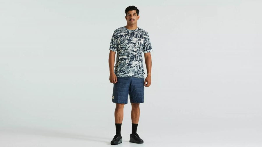 S/F Thermo Short Navy XS - Warme Thermohose für Herren - Shorts