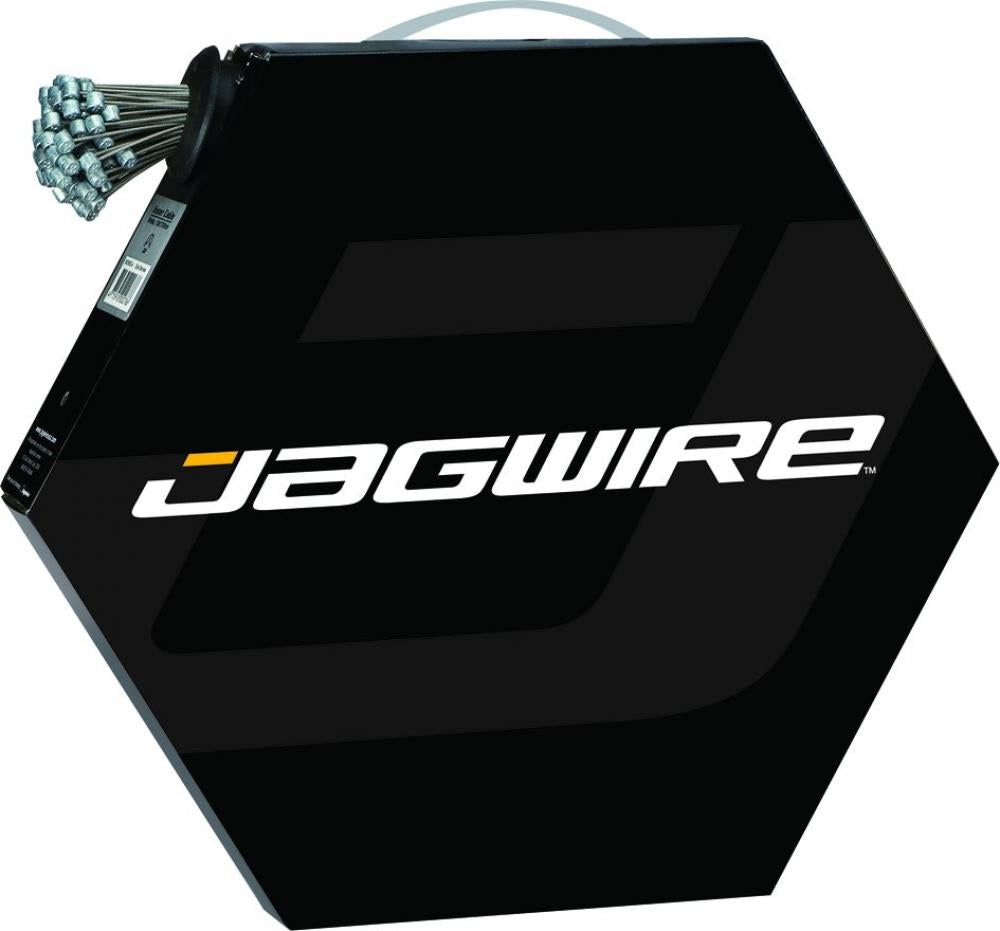 Jagwire Schaltzug Basic Edelstahl Werkstattverpackung 1,2 x 2300 mm Silber - korrosionsbeständige Schaltperformance