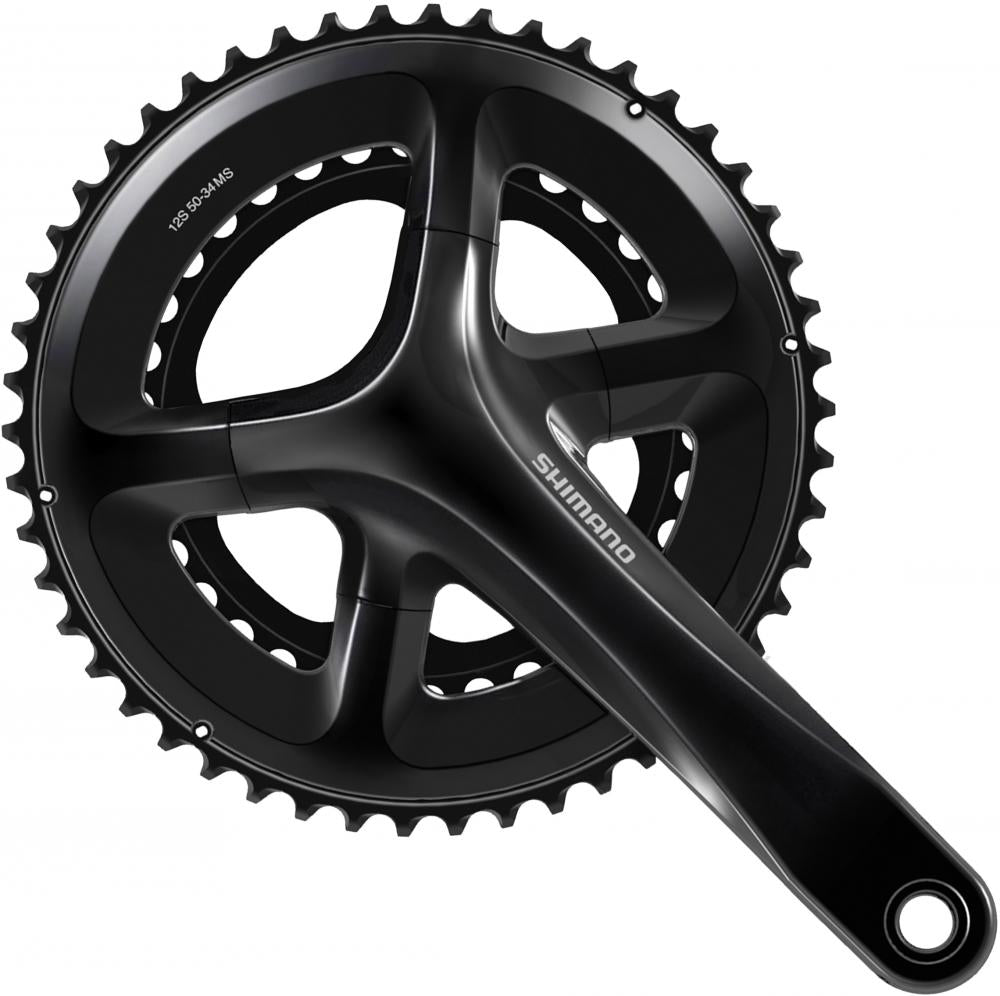SHIMANO Kurbelgarnitur FC-RS520 165 mm 50-34 Zähne - 165 mm, 50-34 Zähne, 34 Zähne