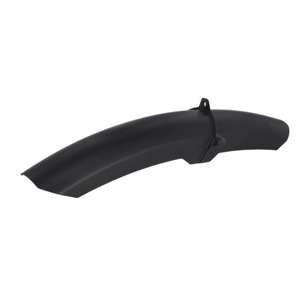 Schwarzer Rockshox Steckradschutz Fender für Rudy Federgabel.