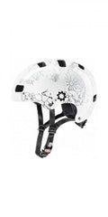 uvex kid 3 Kinderhelm 51-55 cm White Flower Black