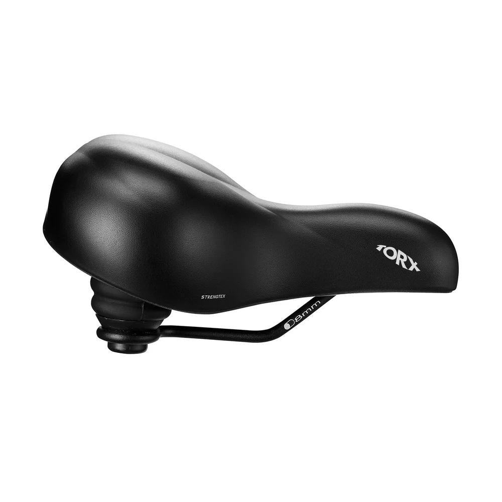 Selle Royal Torx Premium Sattel schwarz, Unisex, für entspannte Sitzposition, komfortabel, stoßabsorbierend, langlebig, ergon