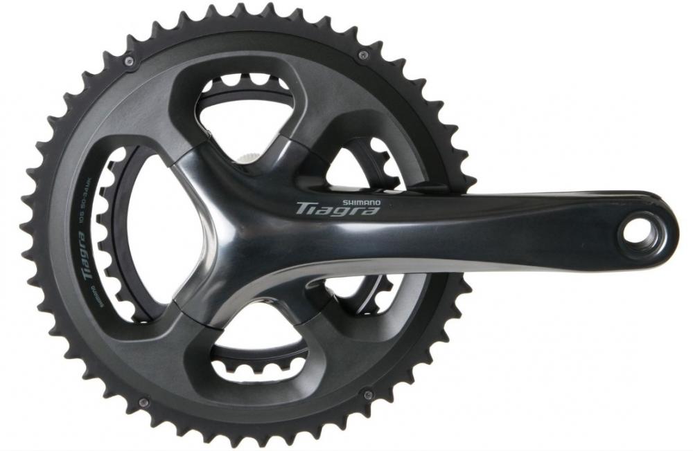 Kurbelgarnitur Tiagra Fc-4700 Kurbelgarnitur - 10-fach, 170 Mm, 48-34 Zähne, 34 Zähne, Grau