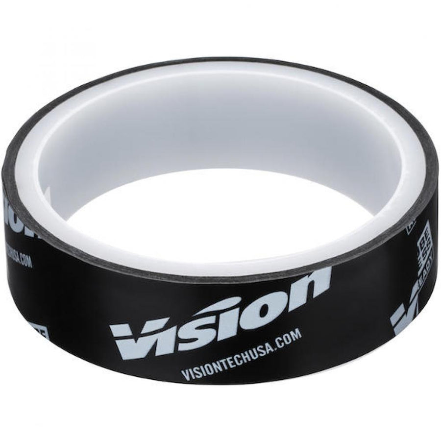 Vision Tubeless Felgenband Road 21 mm Schwarz-weiß - zuverlässige Abdichtung für Tubeless-Laufräder