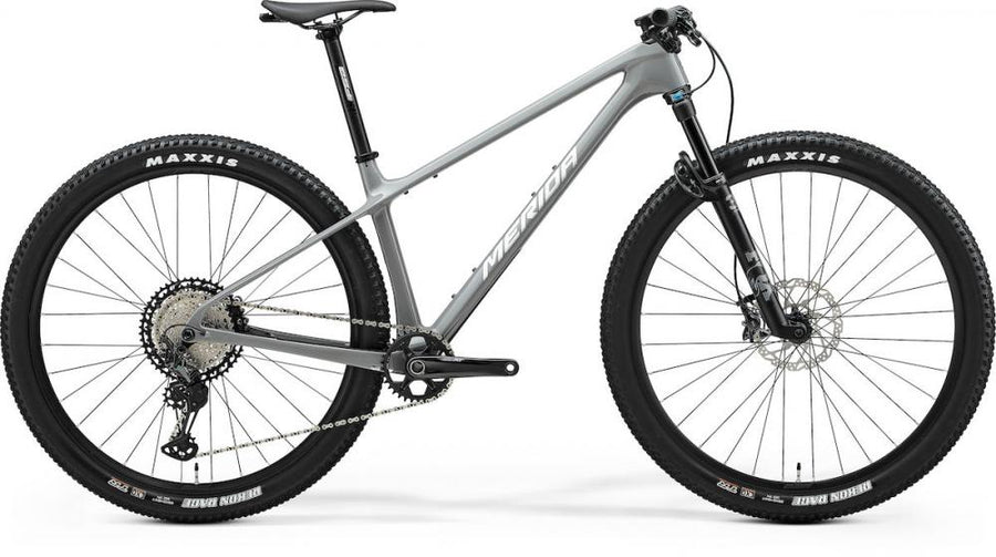 Merida BIG.NINE XT III1 M COOL GREY(SILVER/BLACK) - sportliches Hardtail für ambitionierte Touren