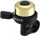 CATEYE Klingel Wind Bell PB-1000 Gold Gold - edle Fahrradklingel mit warmem Klang