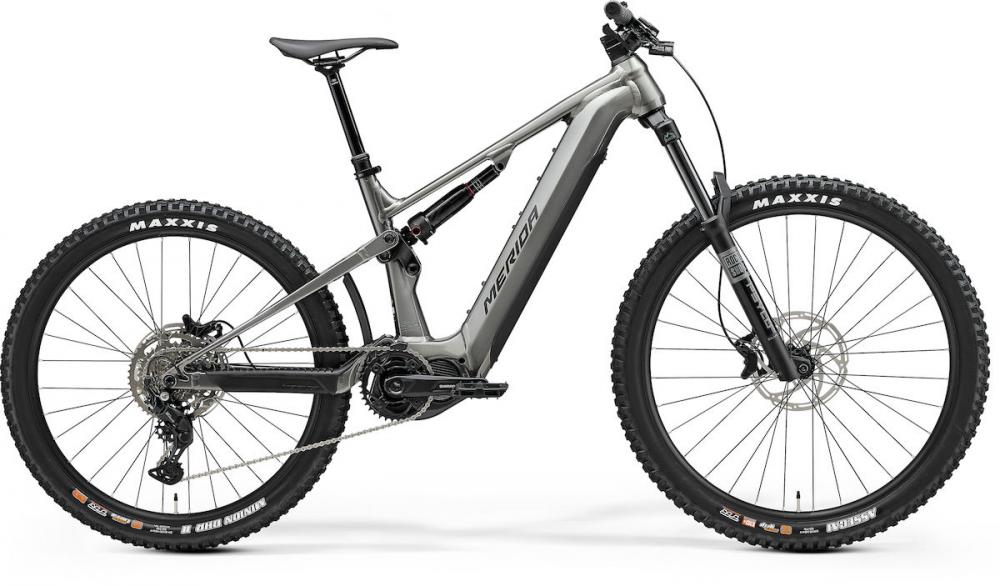 Merida eONE-SIXTY 400 IV1 gunmetal grey(black) M Gunmetal-grau/schwar - E-MTB für anspruchsvolle Trails