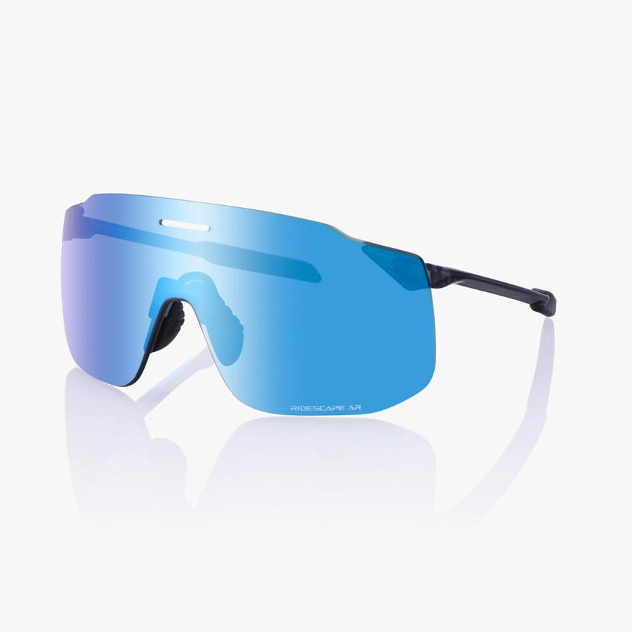 SHIMANO BRILLE S-PHYRE SL RIDESCAPE AR S BLACK - superleichte Performance-Radsportbrille