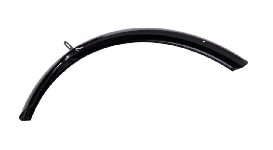 Urban Vorderrad-Schutzblech 28" Stahl Schwarz  75 cm Länge, 60 mm Breite