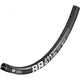 DT Swiss Felge RR 411 Asymmetric Disc 28 Loch Schwarz - leichte Performance-Felge für Scheibenbremse