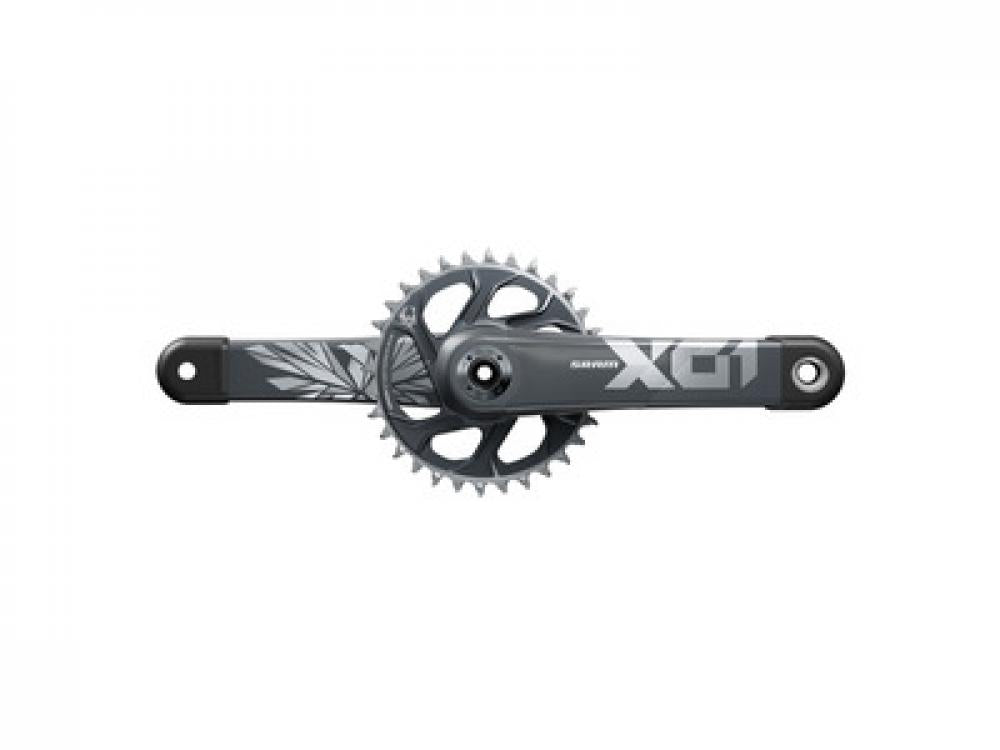 SRAM XX1 Eagle DUB Kurbelgarnitur 175 mm 32T grau - Leichte Highend-Antriebsperformance