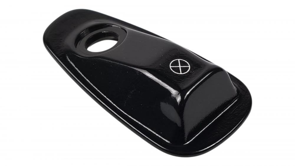 CBG HOOD SCOOP, ICR ENTRY PORT, BLANK ALLOY COVER FOR UNUSED PORT (CB6-164 BLANK)