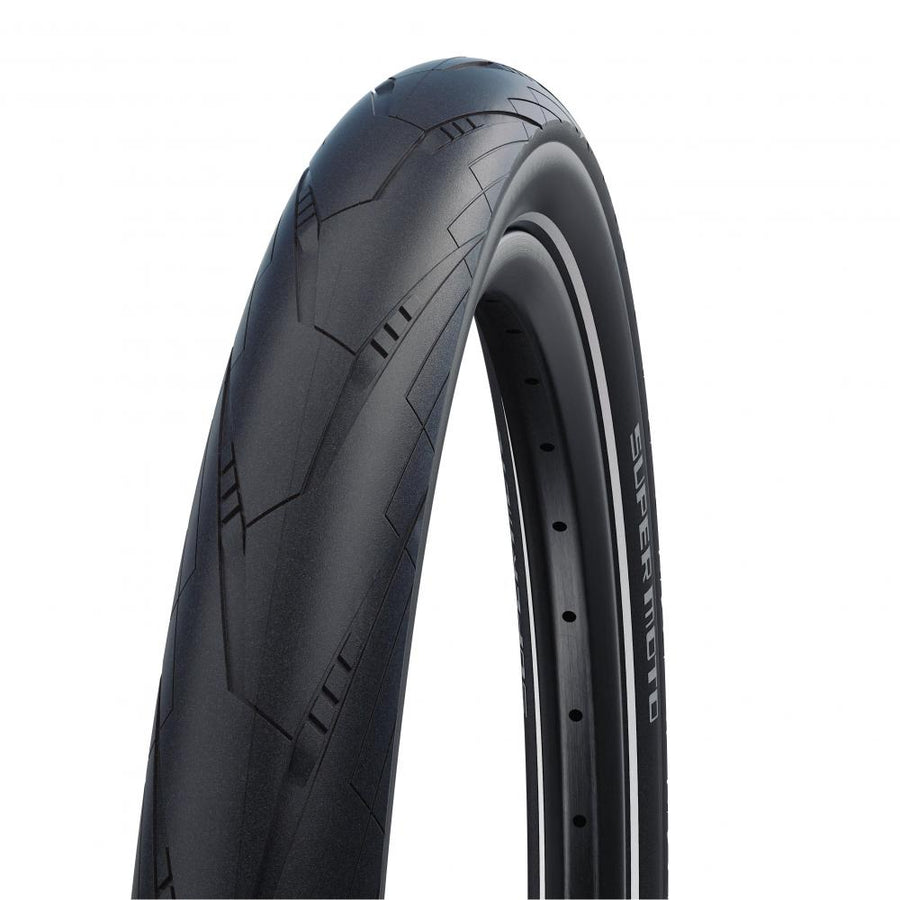 Schwalbe Drahtreifen SUPER MOTO Performance Line 28x1,6 Zoll (40-622) Schwarz - schneller City- und E-Bike-Reifen