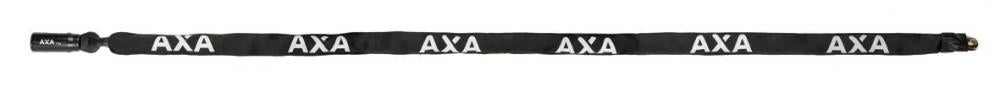 Axa Kettenschloss Linq 180 - 180 Zentimeter - 9 - 5 Millimeter - ART 2 - gehärteter Stahl - schwarzer Nylonüberzug