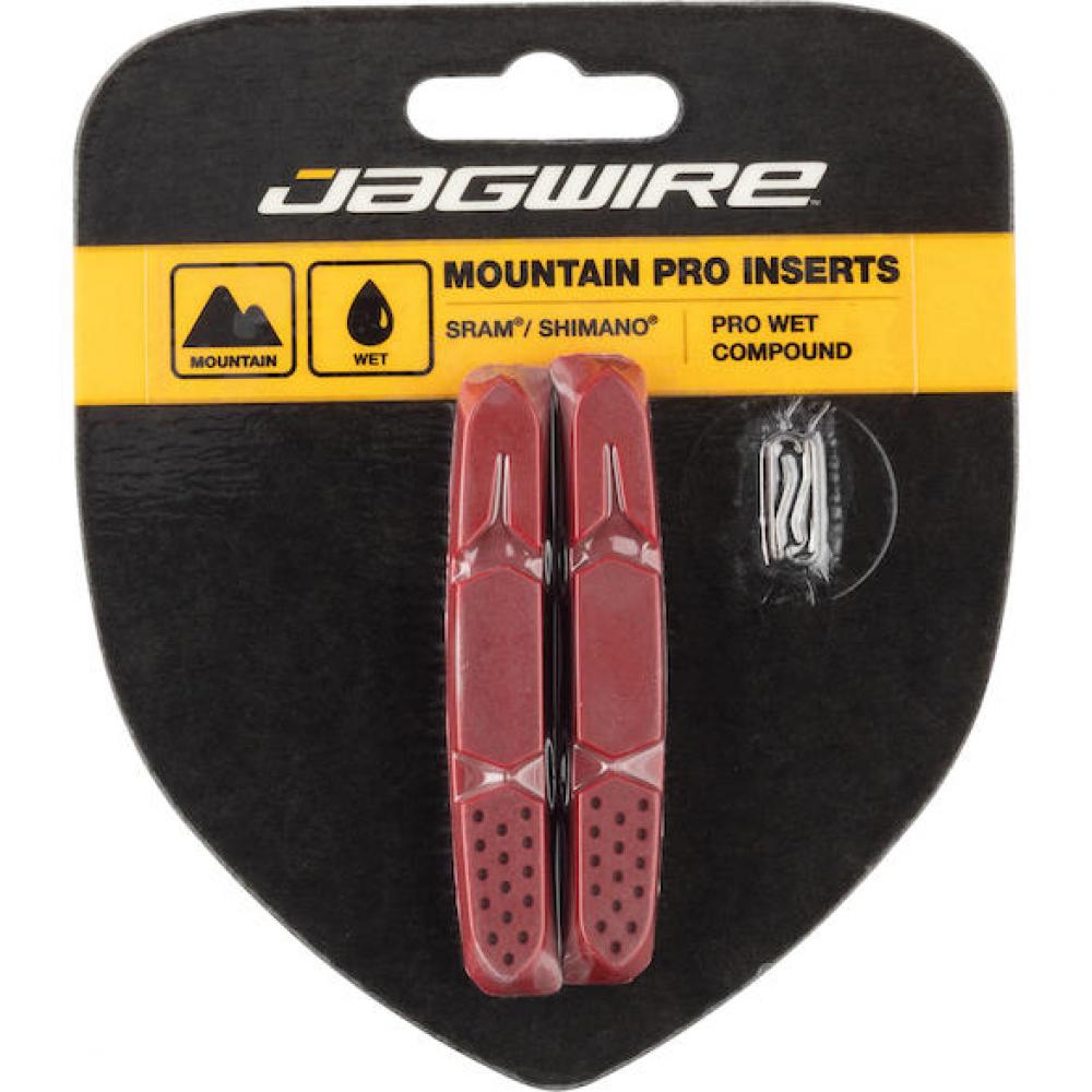 Bremsbeläge Mountain Pro Cartridge Insert Standardgröße Rot - Starke Allwetter-bremsleistung