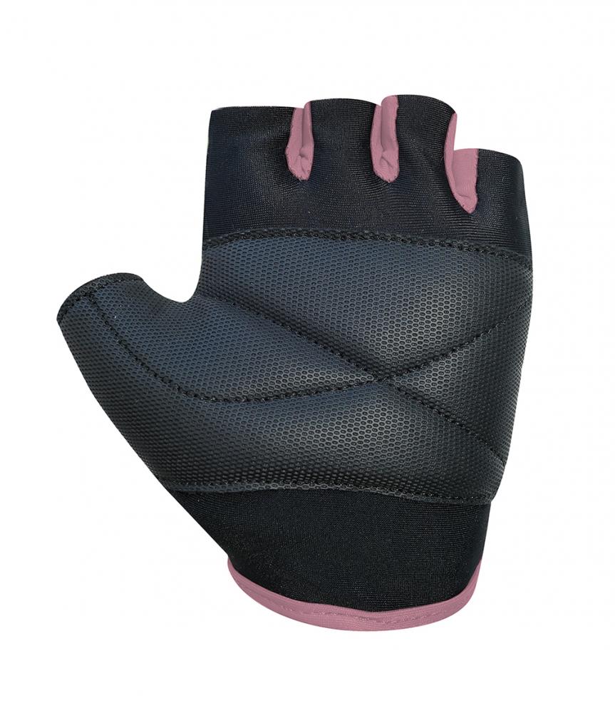 CHIBA Cool Kids - Kinder Radhandschuhe S neonpink, Griptec-Innenhand, atmungsaktiv