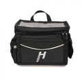 Haberland Lenkertasche 8l Max schwarz - geräumige Lenkertasche für Alltag und Tour
